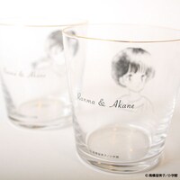 「らんま1/2 乱馬とあかねの引き出物風ペアグラス」