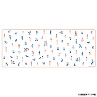 「らんま1/2 乱馬とあかねの総柄ガーゼタオル」