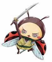 「出陣★昆虫武将チョウソカベ！」カット
