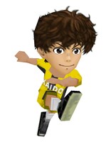 「サカつくシュート！2017」青井葦人3Dモデル