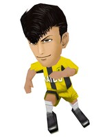 「サカつくシュート！2017」冨樫慶司3Dモデル