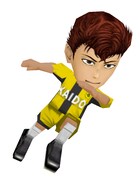 「サカつくシュート！2017」竹島龍一3Dモデル