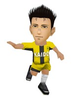 「サカつくシュート！2017」栗林晴久3Dモデル