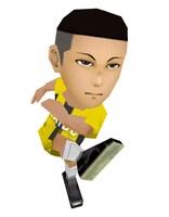 「サカつくシュート！2017」義経健太3Dモデル