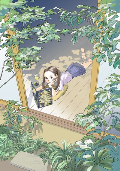 小玉ユキ「ちいさこの庭」扉イラスト