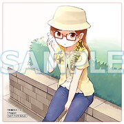 とらのあなで配布される「待機列ガール」のコースター。