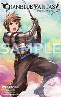 WonderGOOで配布される「グランブルーファンタジー」のステッカー。
