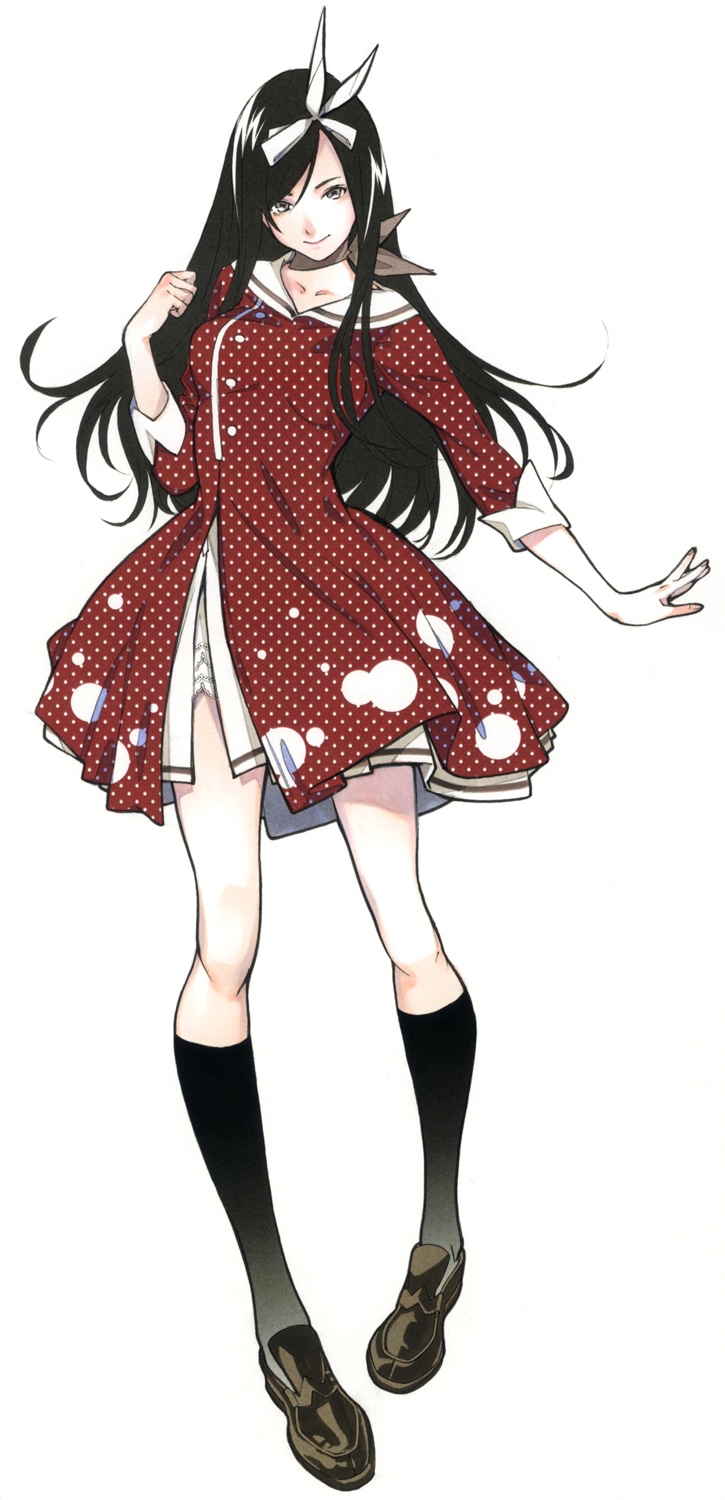 茅野愛衣演じる界堂笑。