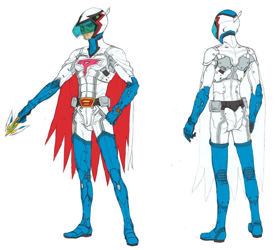 ガッチャマン（G-1号）／鷲尾健（CV：関智一）。