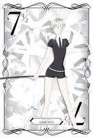 アニメイトで配布されるゴーシェナイトのカード。