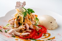 「王さん特製 ゴマちゃんだれバンバンジー」