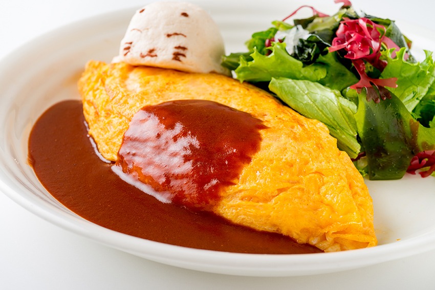 「芦屋家特製オムライス」
