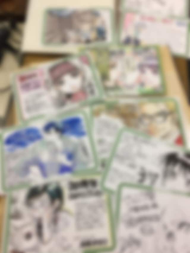 公開される直筆POPのイメージ。