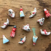 出展する「もぐら工作所」の販売アイテム。