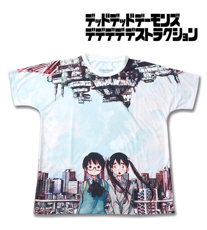 「デッドデッドデーモンズデデデデデストラクション」の「フルグラフィック Tシャツ vol.1.1」。