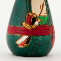 「ワンピースこけし by 卯三郎こけし」のゾロモデル。