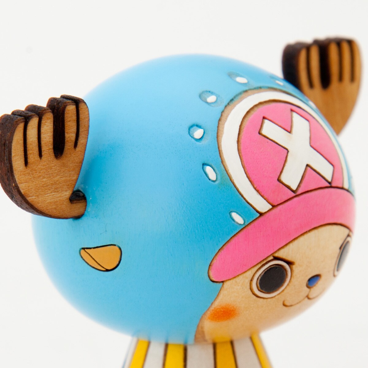 ONE PIECE」ルフィ、ゾロ、チョッパーがこけしに、卯三郎こけしと