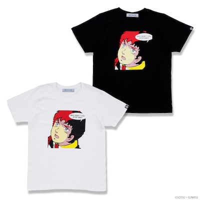 「POP ART柄 Tシャツ」のアムロ・レイ柄。