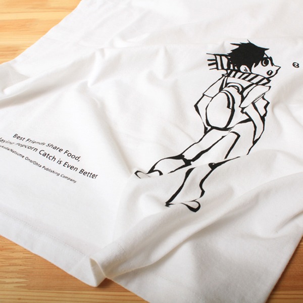 「ポップコーンキャッチTシャツ＜受け＞」