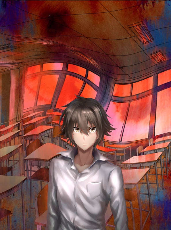 「王様ゲーム The Animation」のティザービジュアル。(c)連打一人 栗山廉士 金沢伸明/双葉社・エブリスタ/「王様ゲーム The Animation」製作委員会