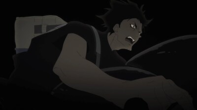 アニメ「DEVILMAN crybaby」予告映像より。