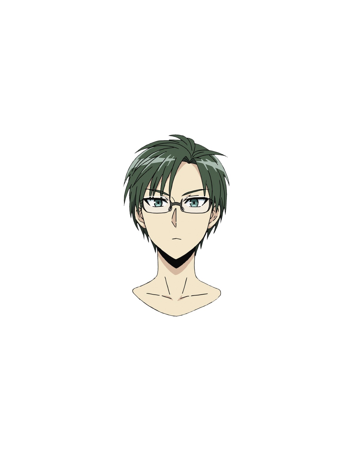 藤本和臣の設定画。