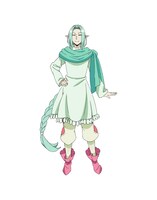 ヒメラルダの設定画。