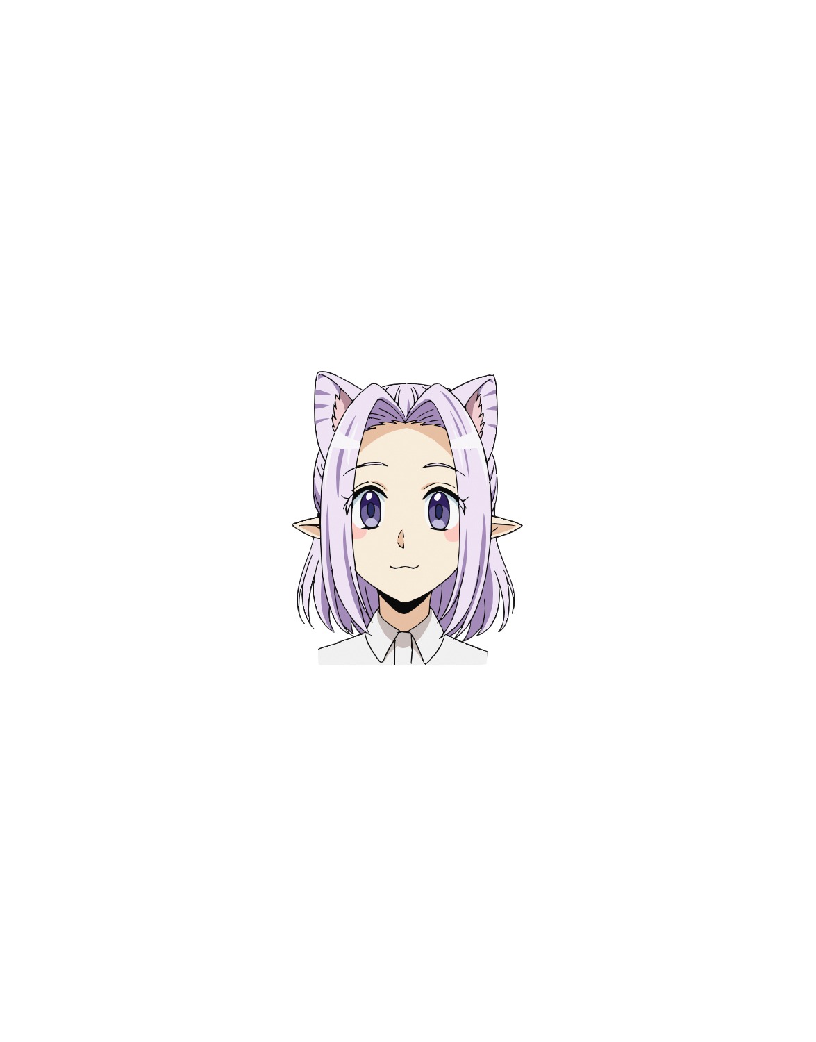 ライラックの設定画。