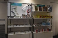 グッズコーナーの一角。