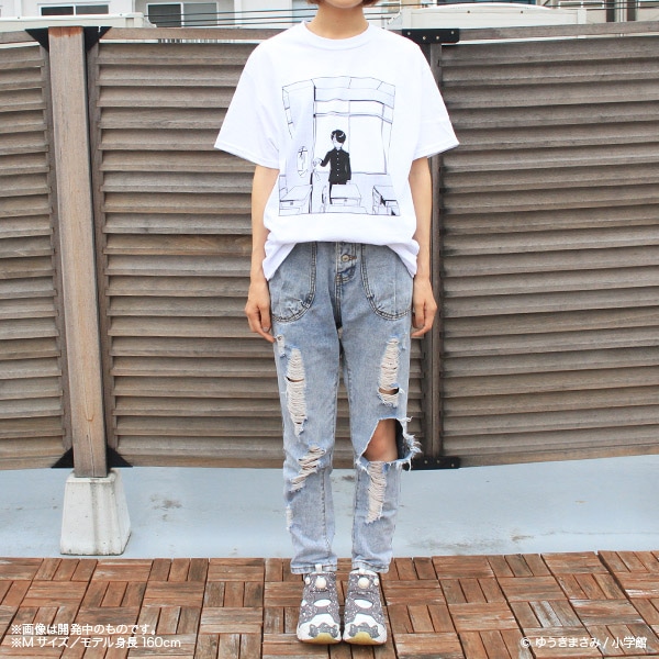 「究極超人あ～る 夏の1コマセット」より、Tシャツの着用例。
