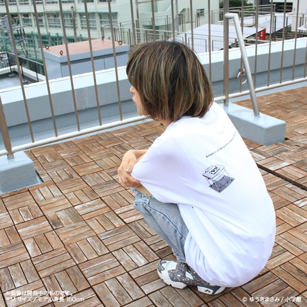 「究極超人あ～る 夏の1コマセット」より、Tシャツの着用例。