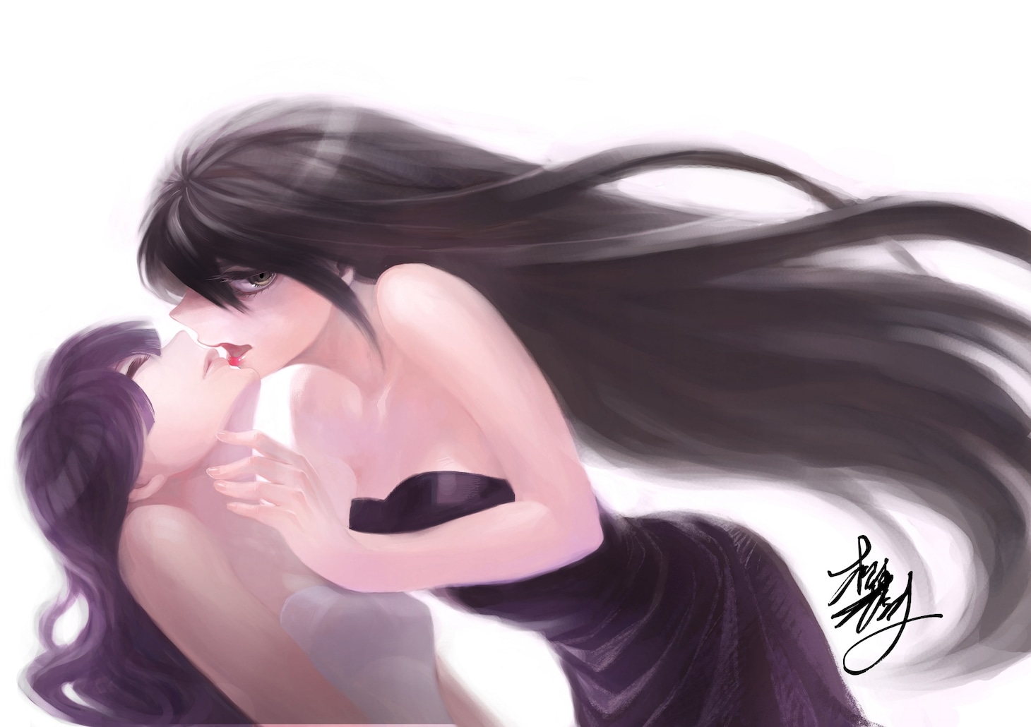 「累 ―かさね―」イラスト。(c)松浦だるま／講談社