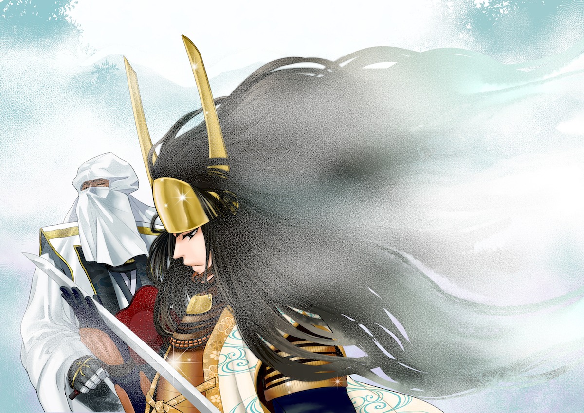 「石田三成の青春」イラスト (c)松本匡代／もとむらえり／サンライズ出版