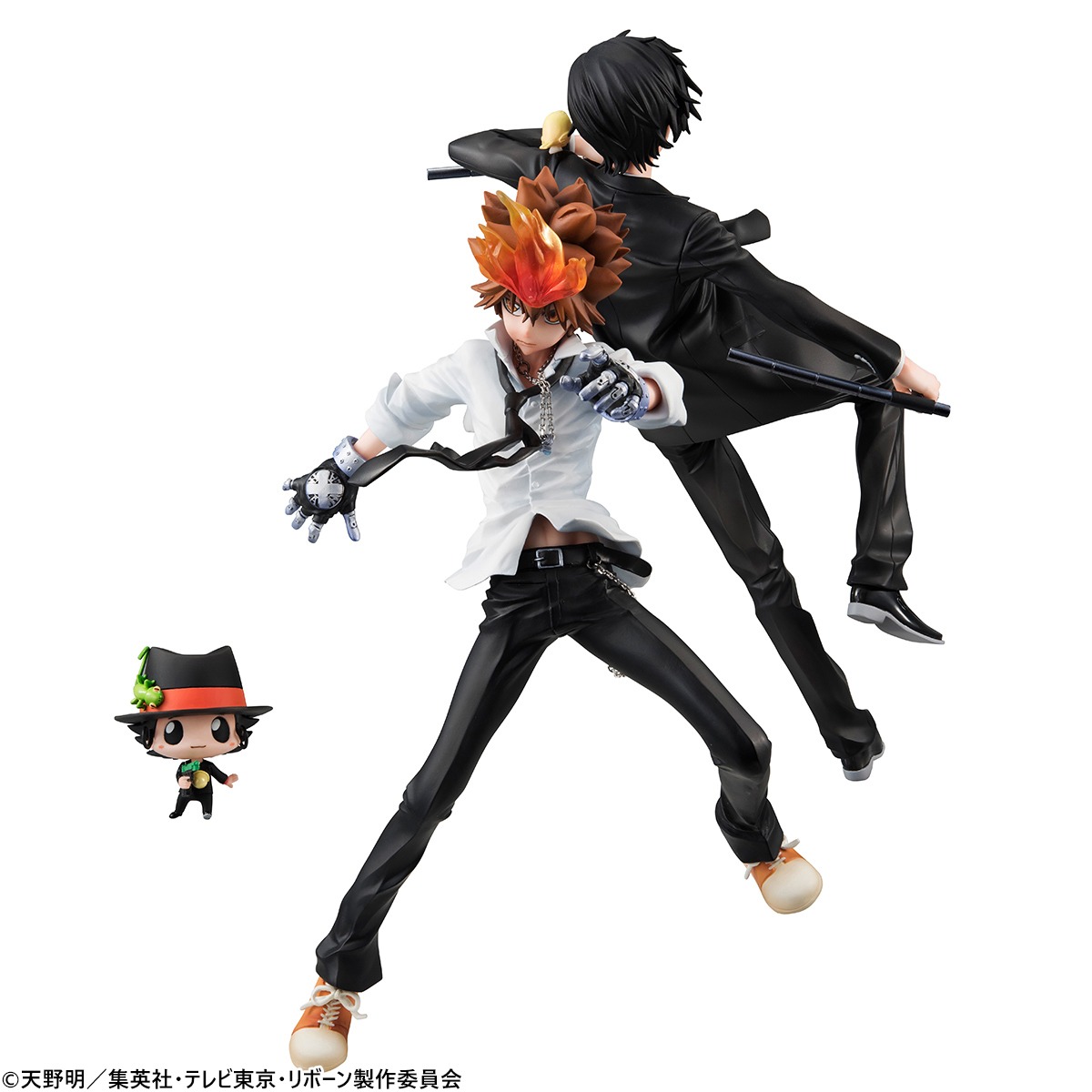 「G.E.M.シリーズ 家庭教師ヒットマンREBORN！ 沢田綱吉＆雲雀恭弥＆リボーンセット」