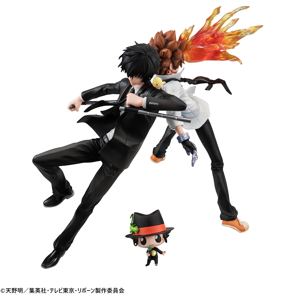 「G.E.M.シリーズ 家庭教師ヒットマンREBORN！ 沢田綱吉＆雲雀恭弥＆リボーンセット」