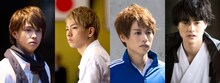 左から桑原役の鈴木勝大、白石役の佐藤友祐、五十嵐役の前山剛久、遠藤役の結木滉星。