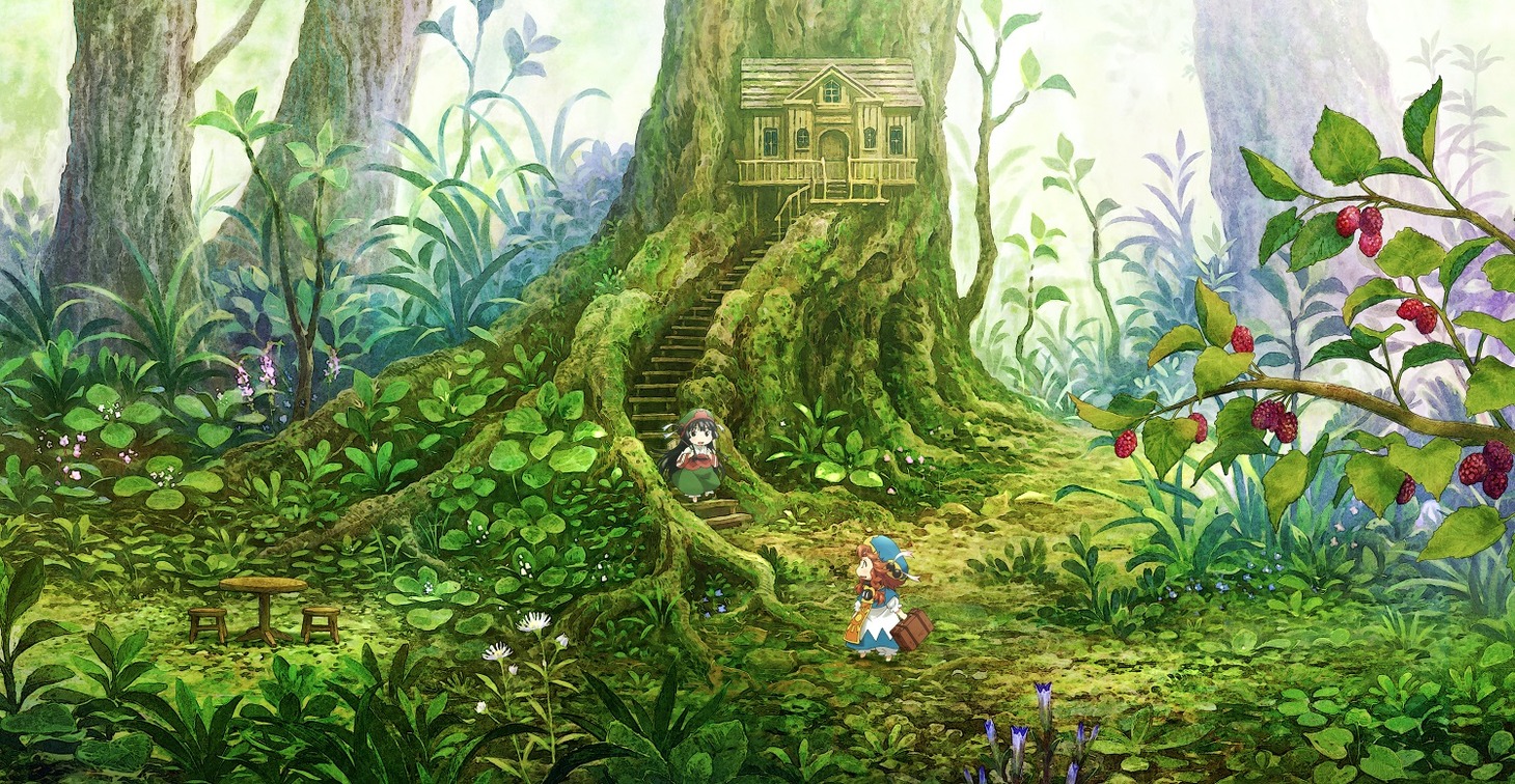 アニメ「ハクメイとミコチ」ティザービジュアル