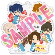 アクリルキーホルダーサンプル。