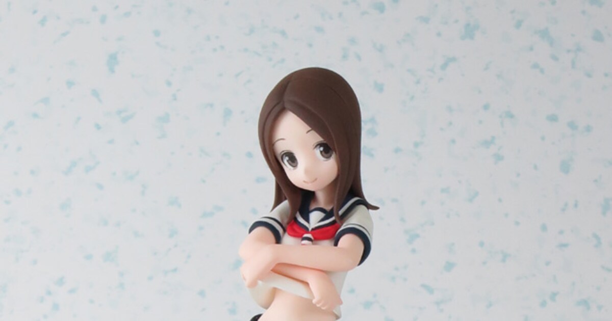からかい上手の高木さん」6巻の特別版に同梱されるフィギュア。 [画像 