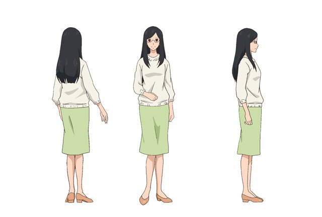 折笠富美子演じる青木春香。