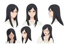 折笠富美子演じる青木春香。