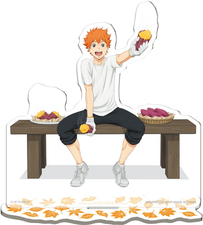 L賞のアクリルスタンド（日向）。