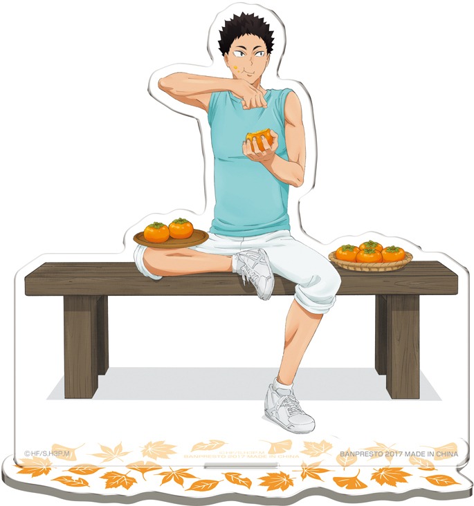 L賞のアクリルスタンド（岩泉）。