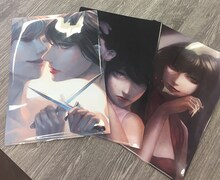 「累 ―かさね―」クリアファイル。(c)松浦だるま／講談社