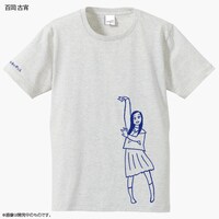 「アイドルネッサンス×西村ツチカ ソロTシャツ＆ステッカー」のTシャツ。