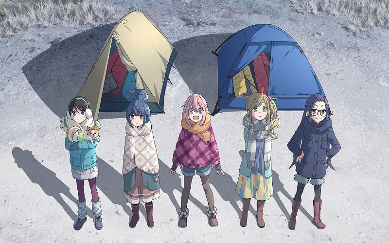 テレビアニメ「ゆるキャン△」ビジュアル