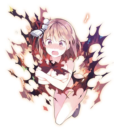 「恥ずかしがり屋のサラマン娘さん」