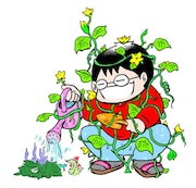 カラスヤサトシはカレーエッセイのほかゲスト作品「＃庭バカ」も執筆。