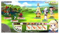 「きららファンタジア」のゲーム画面。