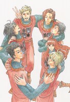 「マロニエ王国の七人の騎士」のカラーカット。